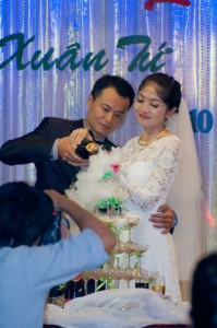 ベトナムでの結婚式1