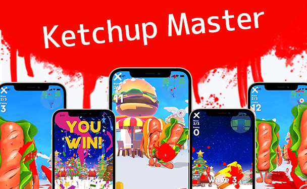 Colorful Tails様｜Ketchup Master｜アプリ開発｜ベトナムでのオフショア開発